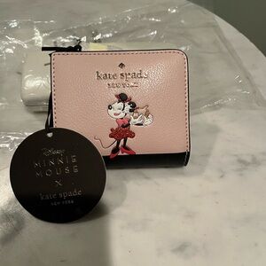 Kate Spade Minnie Mouse Pink Wallet